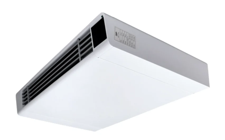 iZONE horizontal exposed fan coil for industrial and warehouse use