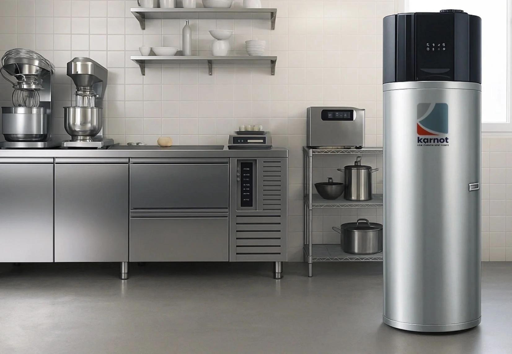 Karnot AquaHERO 200L R290 heat pump water heater unit